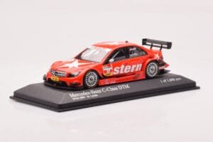 Mercedes C-Class W204 DTM Stern AMG Mercedes #17 M. Lauda DTM 2009 Minichamps 1:43 400093817 Diecast — photo 2 of 4