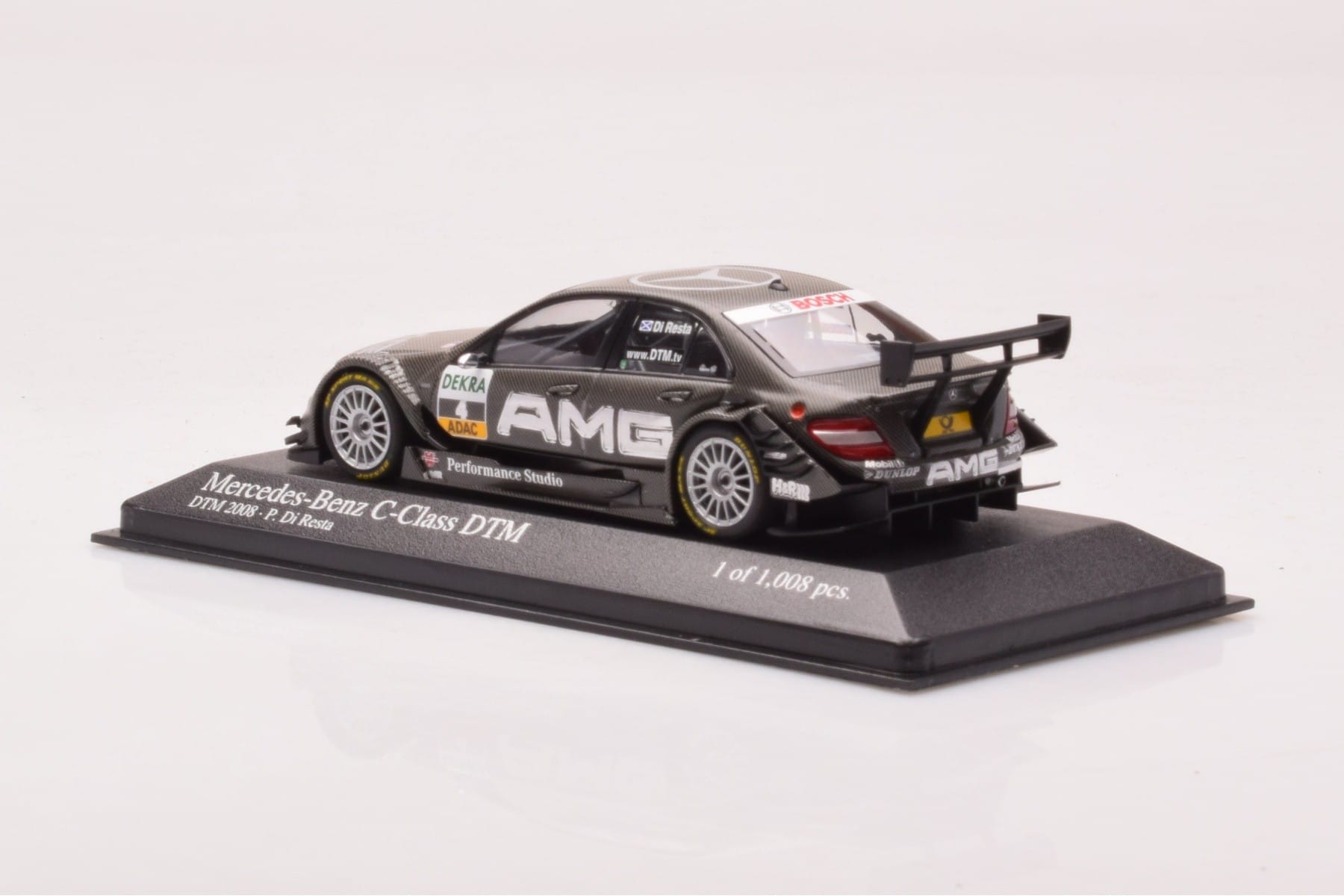 Mercedes C-Class W204 DTM Team AMG Mercedes #4 P. di Resta DTM 2008 Minichamps 1:43 400083804 Diecast — photo 3 of 4