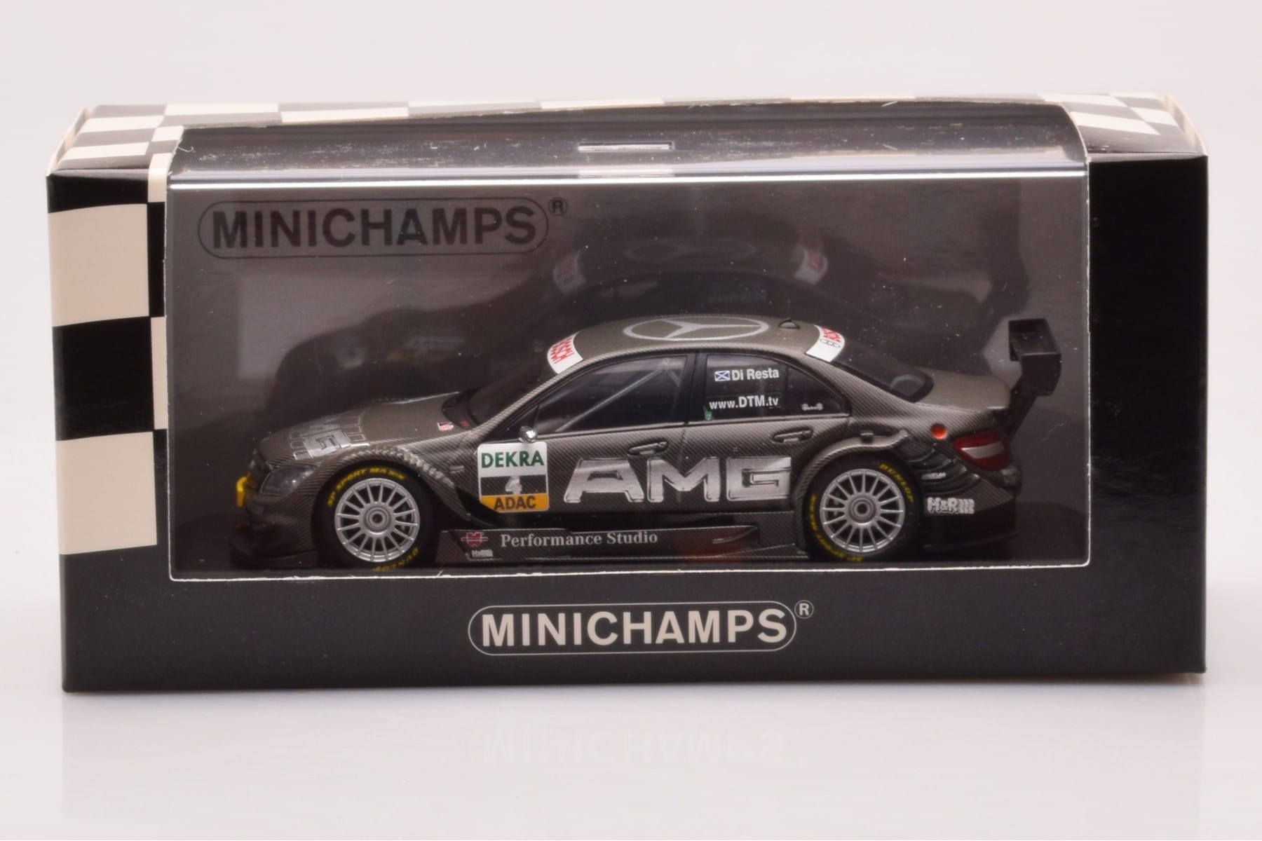 Mercedes C-Class W204 DTM Team AMG Mercedes #4 P. di Resta DTM 2008 Minichamps 1:43 400083804 Diecast — photo 4 of 4