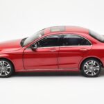 Mercedes C-Class W205 Red Metallic Asia Exclusive Norev 1:18 - image 4 of 8