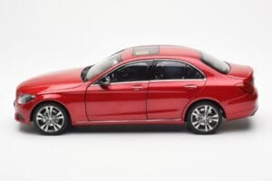Mercedes C-Class W205 Red Metallic Asia Exclusive Norev 1:18 183835 Diecast — photo 4 of 8