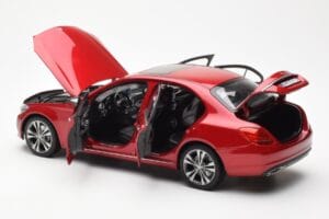Mercedes C-Class W205 Red Metallic Asia Exclusive Norev 1:18 183835 Diecast — photo 5 of 8
