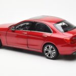 Mercedes C-Class W205 Red Metallic Asia Exclusive Norev 1:18 - image 7 of 8