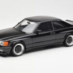 Mercedes 560 SEC C126 AMG Widebody Black Otto 1:18 OT187