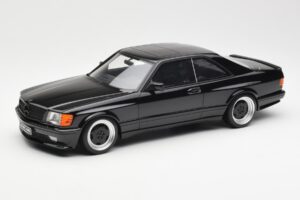 Mercedes 560 SEC C126 AMG Widebody Black Otto 1:18 OT187