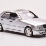 Mercedes C36 AMG W202 Silver Otto 1:18 - image 4 of 6