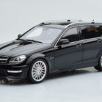 Mercedes C63 AMG S204 T-Model Black GT Spirit 1:18