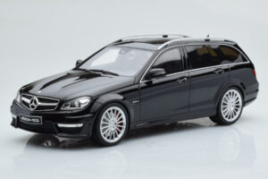 Mercedes C63 AMG S204 T-Model Black GT Spirit 1:18