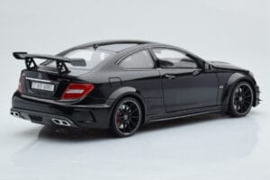 Mercedes C63 AMG W204 Black Series Black GT Spirit 1:18 ZM019 Resin — photo 2 of 7