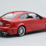 Mercedes C63 AMG W204 Black Series Red GT Spirit 1:18 - image 2 of 6