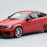 Mercedes C63 AMG W204 Black Series Red GT Spirit 1:18