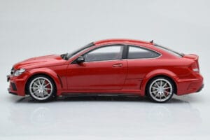 Mercedes C63 AMG W204 Black Series Red GT Spirit 1:18 GT065 Resin — photo 3 of 6
