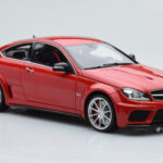 Mercedes C63 AMG W204 Black Series Red GT Spirit 1:18 - image 4 of 6