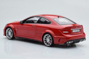Mercedes C63 AMG W204 Black Series Red GT Spirit 1:18 GT065 Resin — photo 5 of 6