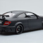 Mercedes C63 AMG W204 Black Series Matte Black GT Spirit 1:18 - image 2 of 6