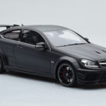 Mercedes C63 AMG W204 Black Series Matte Black GT Spirit 1:18 - image 4 of 6
