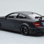Mercedes C63 AMG W204 Black Series Matte Black GT Spirit 1:18 - image 5 of 6