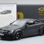 Mercedes C63 AMG W204 Black Series Matte Black GT Spirit 1:18 - image 6 of 6