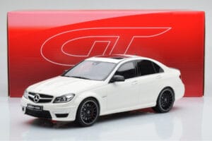 Mercedes C63 AMG W204 White GT Spirit 1:18 GT166 Resin — photo 6 of 6