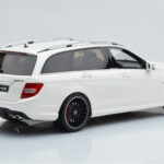Mercedes C63 AMG S204 T-Model White GT Spirit 1:18 - image 2 of 8