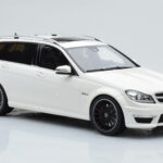 Mercedes C63 AMG S204 T-Model White GT Spirit 1:18 - image 4 of 8