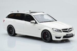 Mercedes C63 AMG S204 T-Model White GT Spirit 1:18 GT147 Resin — photo 4 of 8