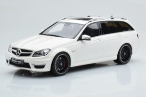 Mercedes C63 AMG S204 T-Model White GT Spirit 1:18