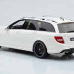 Mercedes C63 AMG S204 T-Model White GT Spirit 1:18 - image 5 of 8
