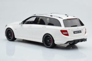 Mercedes C63 AMG S204 T-Model White GT Spirit 1:18 GT147 Resin — photo 5 of 8