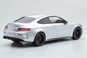 Mercedes C63S AMG C205 Coupe Silver GT Spirit 1:18 GT116 Resin — photo 2 of 6