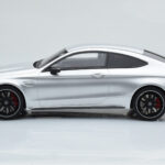 Mercedes C63S AMG C205 Coupe Silver GT Spirit 1:18 - image 3 of 6