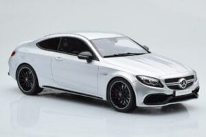 Mercedes C63S AMG C205 Coupe Silver GT Spirit 1:18 GT116 Resin — photo 4 of 6