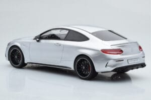 Mercedes C63S AMG C205 Coupe Silver GT Spirit 1:18 GT116 Resin — photo 5 of 6