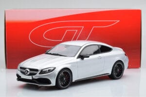 Mercedes C63S AMG C205 Coupe Silver GT Spirit 1:18 GT116 Resin — photo 6 of 6