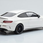 Mercedes C63S AMG C205 Coupe White GT Spirit 1:18 - image 2 of 6