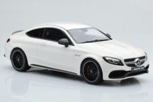 Mercedes C63S AMG C205 Coupe White GT Spirit 1:18 B66965707 Resin — photo 4 of 6