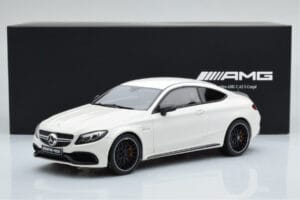 Mercedes C63S AMG C205 Coupe White GT Spirit 1:18 B66965707 Resin — photo 6 of 6