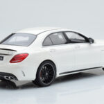 Mercedes C63S AMG W205 White GT Spirit 1:18 - image 2 of 6