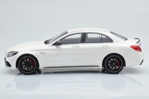 Mercedes C63S AMG W205 White GT Spirit 1:18 B66960370 Resin — photo 3 of 6