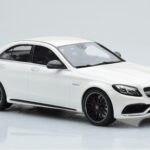 Mercedes C63S AMG W205 White GT Spirit 1:18 - image 4 of 6