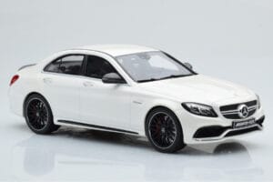 Mercedes C63S AMG W205 White GT Spirit 1:18 B66960370 Resin — photo 4 of 6