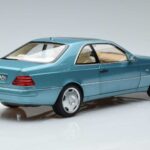 Mercedes CL600 C140 Blue Metallic Norev 1:18 183448 Diecast - image 3 of 7