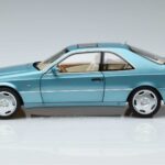 Mercedes CL600 C140 Blue Metallic Norev 1:18 183448 Diecast - image 4 of 7