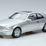 Mercedes CL600 C140 Silver Metallic Norev 1:18 183446 Diecast
