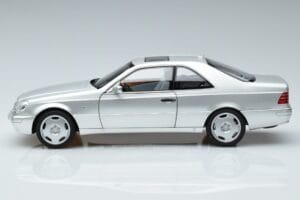 Mercedes CL600 C140 Silver Metallic Norev 1:18 183446 Diecast — photo 4 of 7