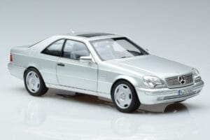 Mercedes CL600 C140 Silver Metallic Norev 1:18 183446 Diecast — photo 5 of 7