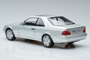 Mercedes CL600 C140 Silver Metallic Norev 1:18 183446 Diecast — photo 6 of 7