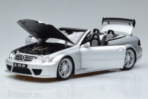 Mercedes CLK DTM AMG W209 Cabriolet Silver Kyosho 1:18 B66962272 Diecast — photo 2 of 8