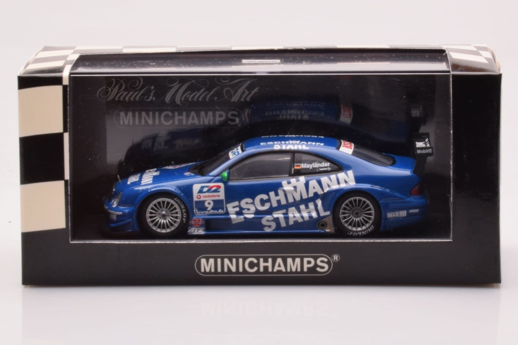 Mercedes CLK DTM Team Manthey #9 B. Maylander DTM 2001 Minichamps 1:43 400013109 Diecast — photo 4 of 4