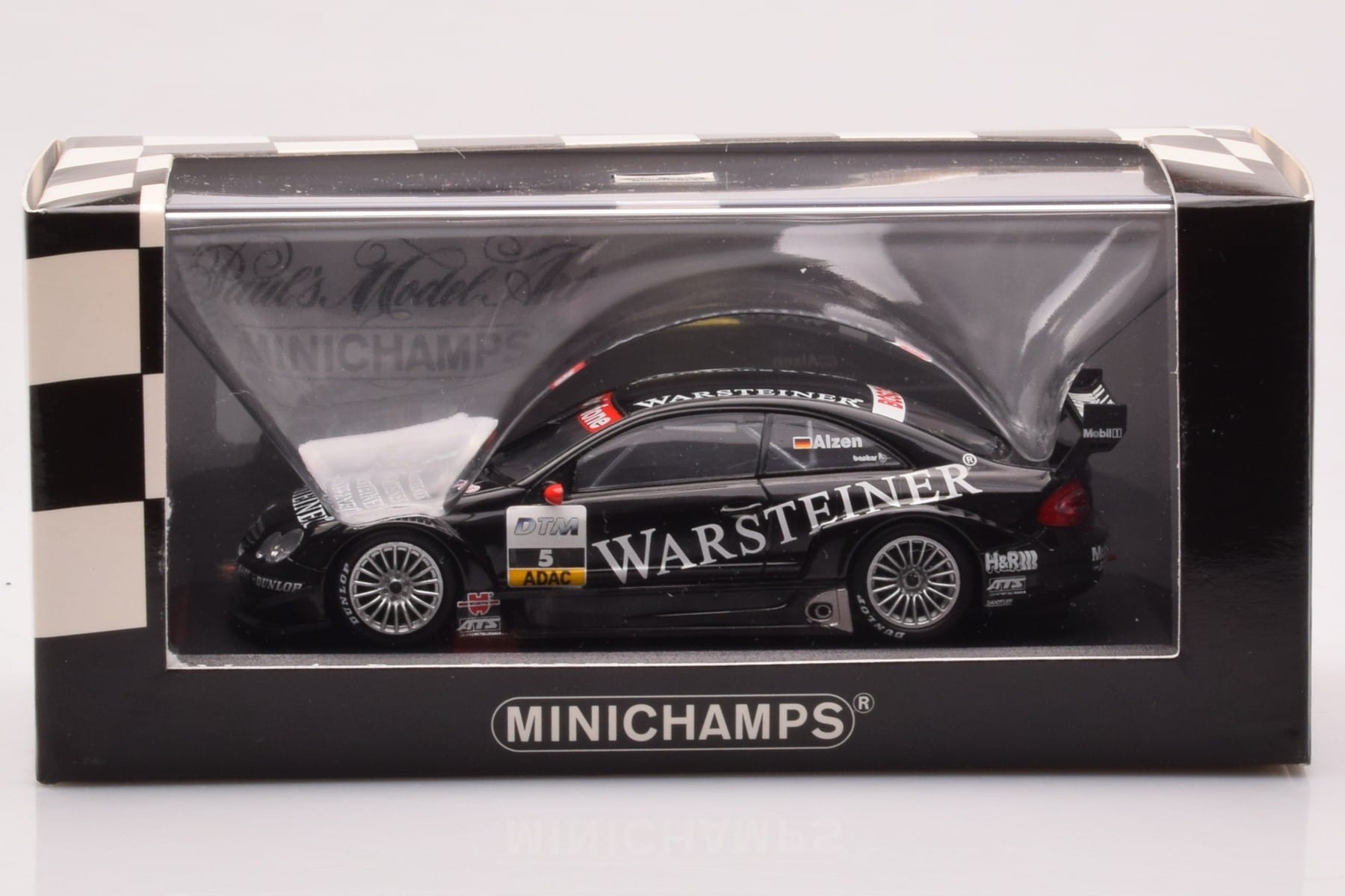 Mercedes CLK DTM Team Warsteiner AMG #5 U. Alzen DTM 2002 Minichamps 1:43 400023025 Diecast — photo 4 of 4